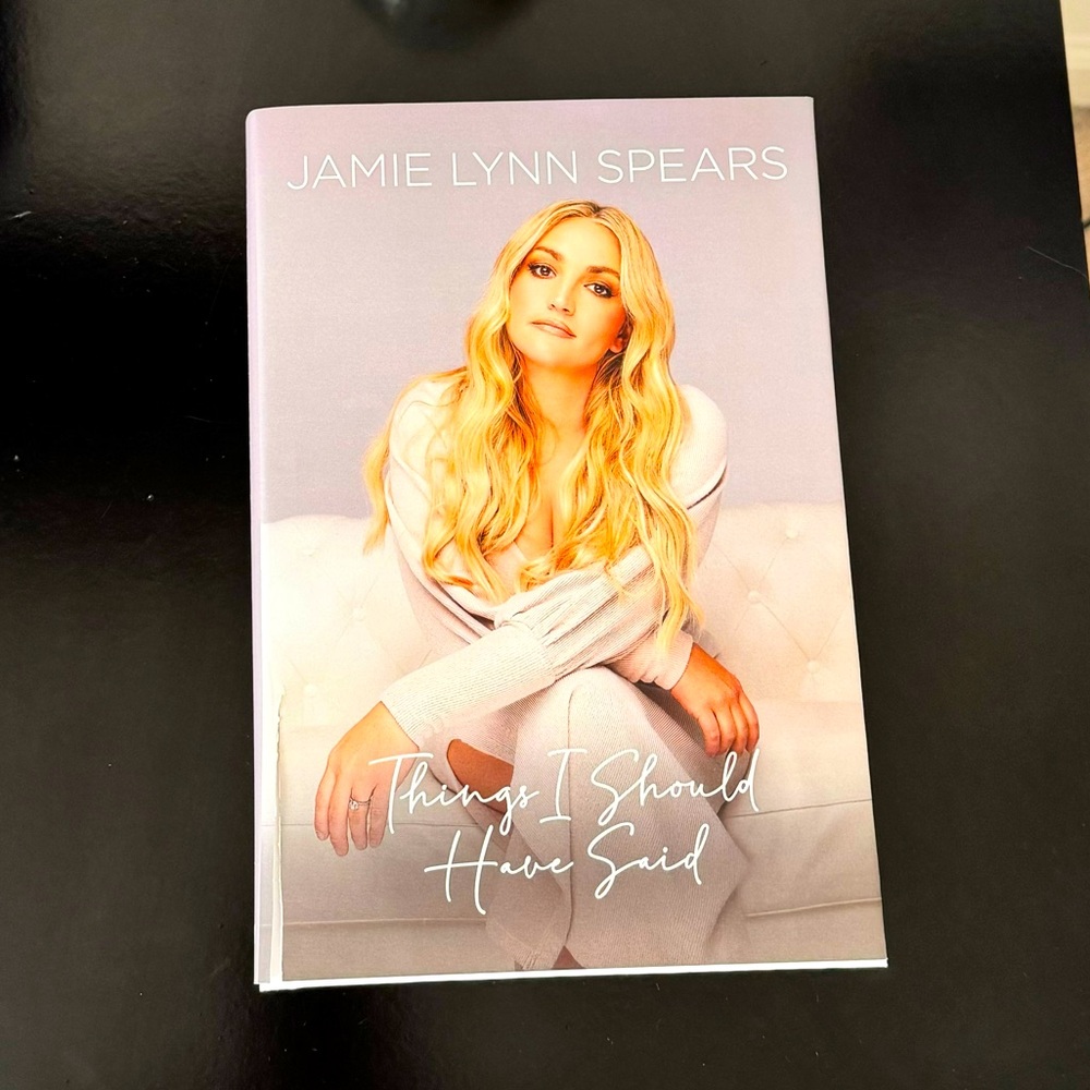 Things I Should Have Said JAMIE LYNN SPEARS Hardcover Book